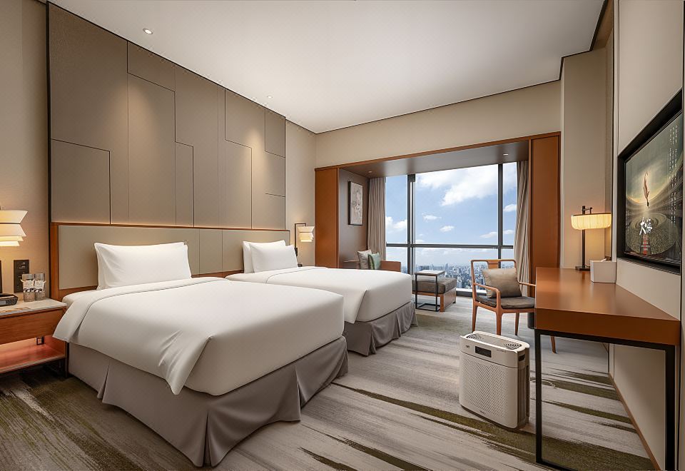 AIR空氣清新雙床房/配空氣凈化器