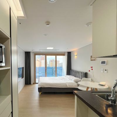 寵物友好標準雙人床房 濟州希爾公寓飯店優惠