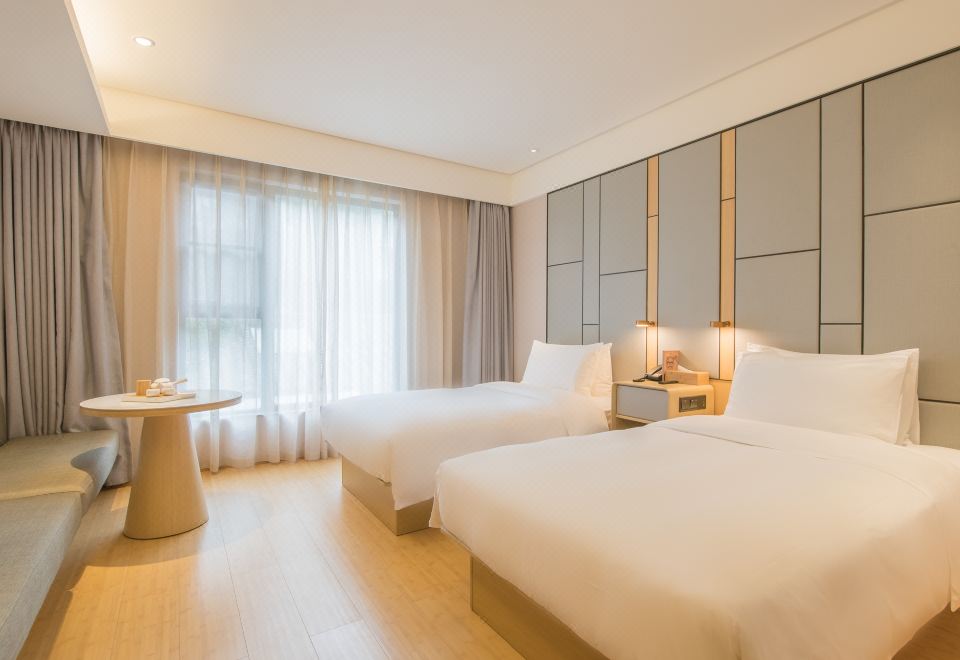 雙床房（金可兒床墊+超長沙發+乾濕分離）