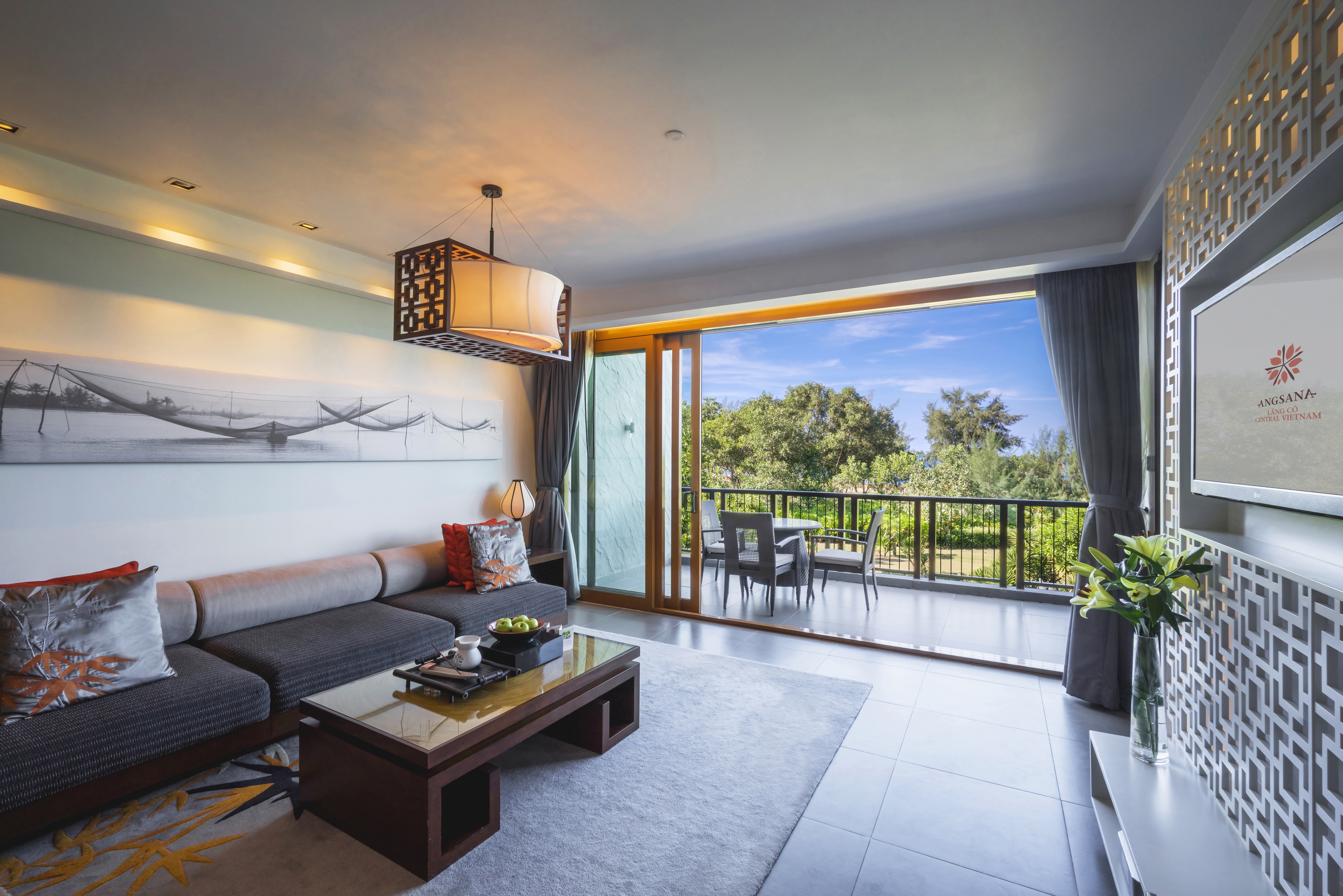 Angsana Lăng Cô海景精致特大床泳池套房