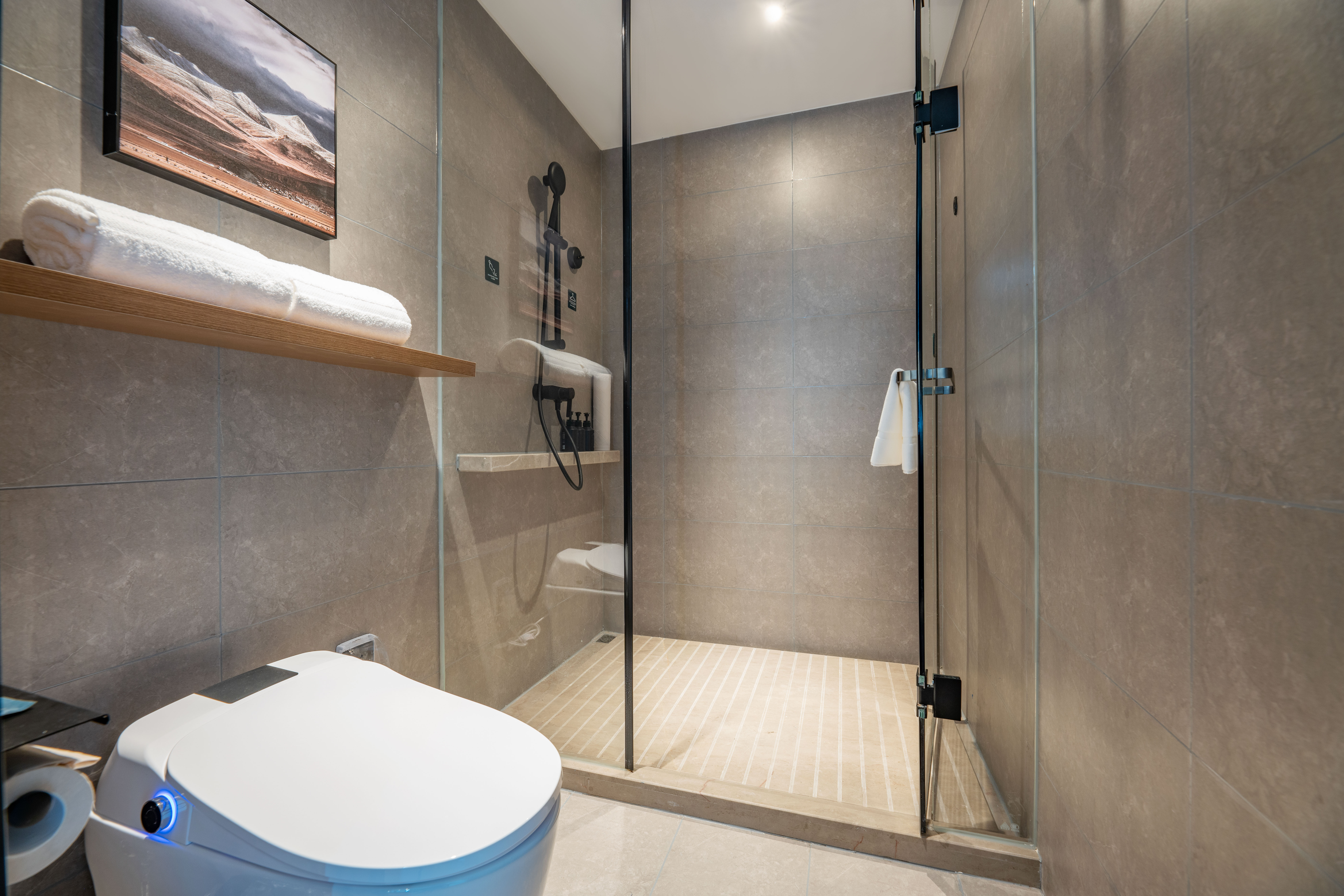 Atour Hotel Taifu Plaza South Ring Road Karamay几木双床房（全屋智能+迷你小冰箱）