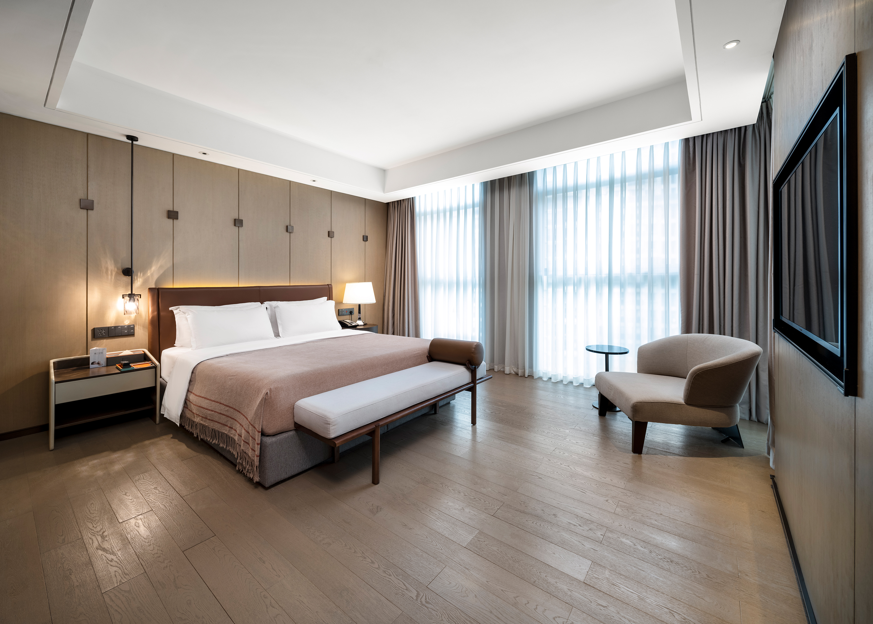 一居室豪华套房（全套厨具+戴森吹风机+欧舒丹洗护）