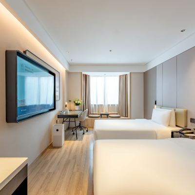 雅緻雙床房-亞朵慢回彈護頸記憶枕 杭州西湖湖濱銀泰亞朵飯店優惠