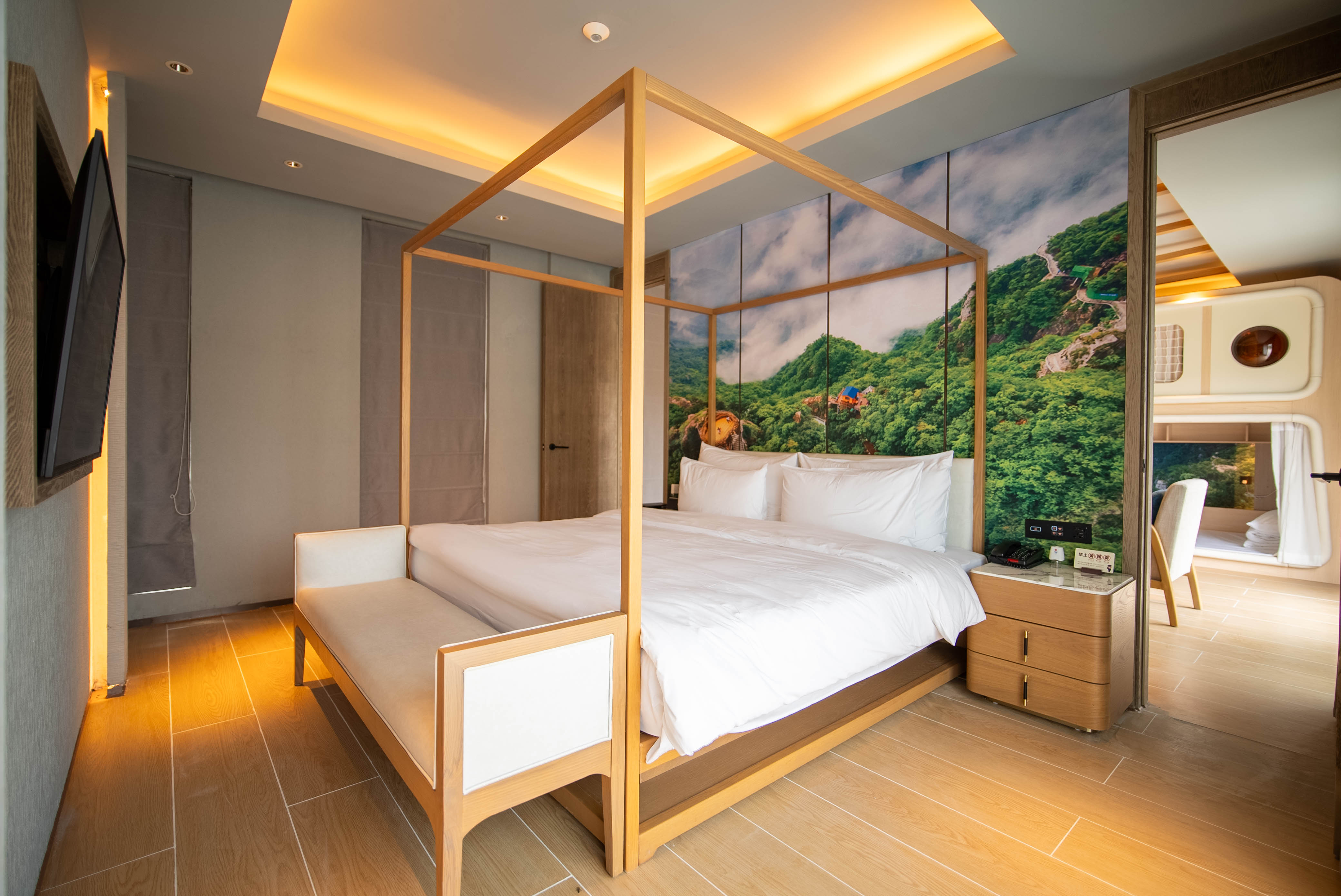 云端诗画·尊享亲子套房【欢乐童床+独立空间】