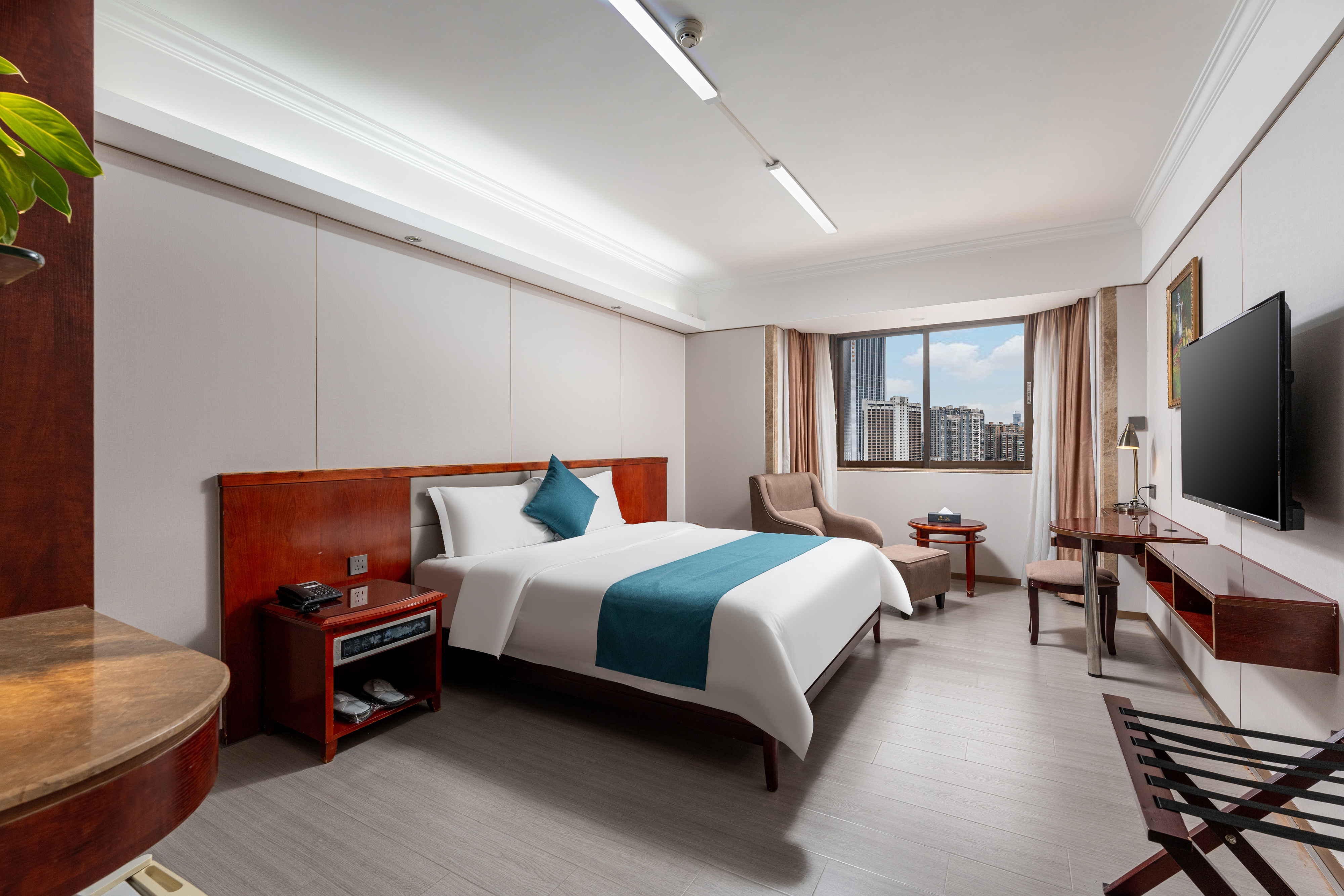 行政大床房【優選|高空城景+深睡枕+冰箱】