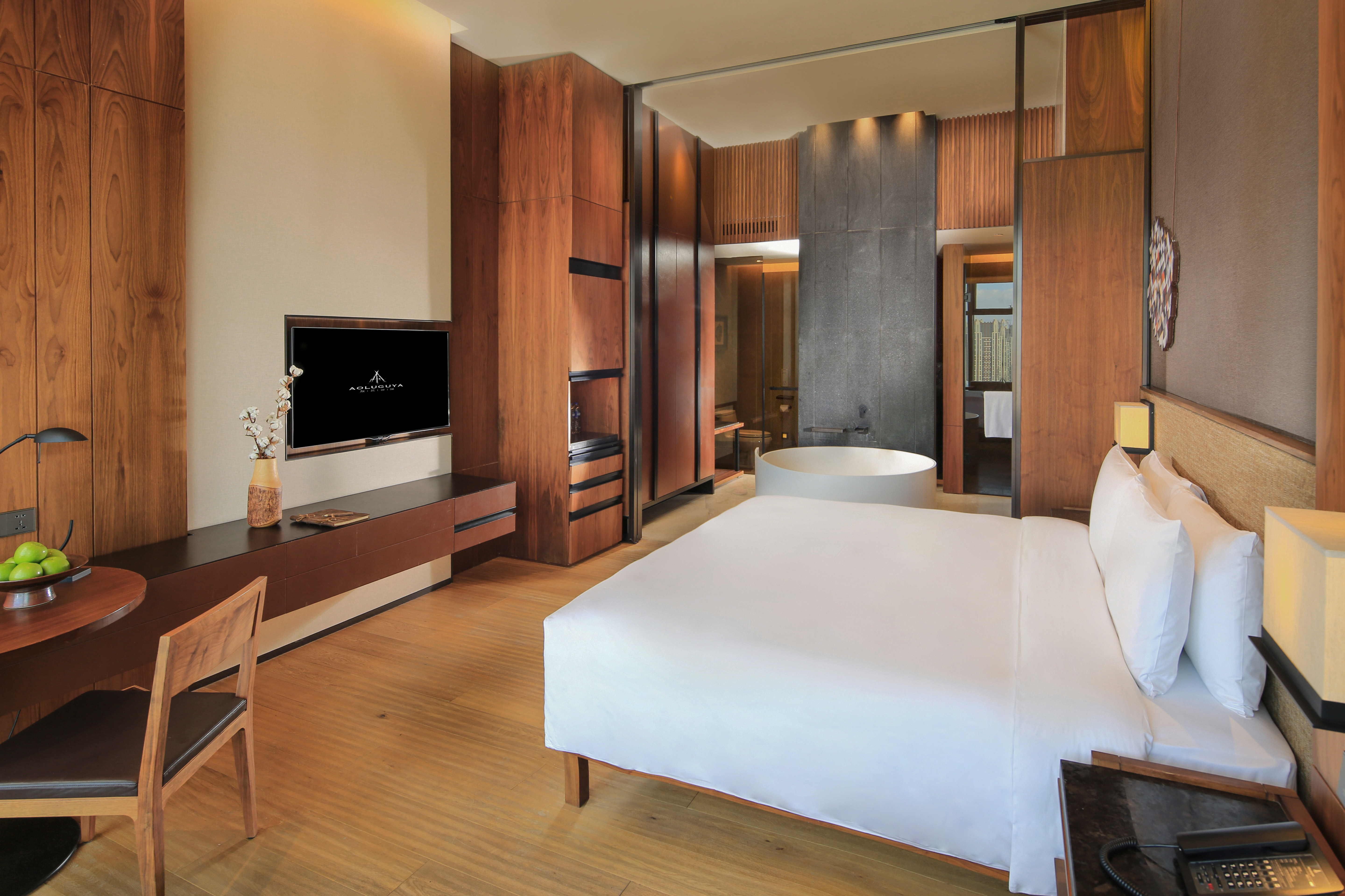 撮羅子-樂水大床房