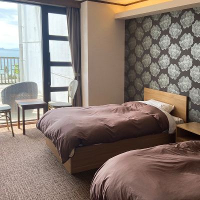 【禁煙】スーペリア和洋室ツイン 内風呂なし 湯快リゾート 平戸千里ヶ浜温泉 ホテル蘭風 クーポン