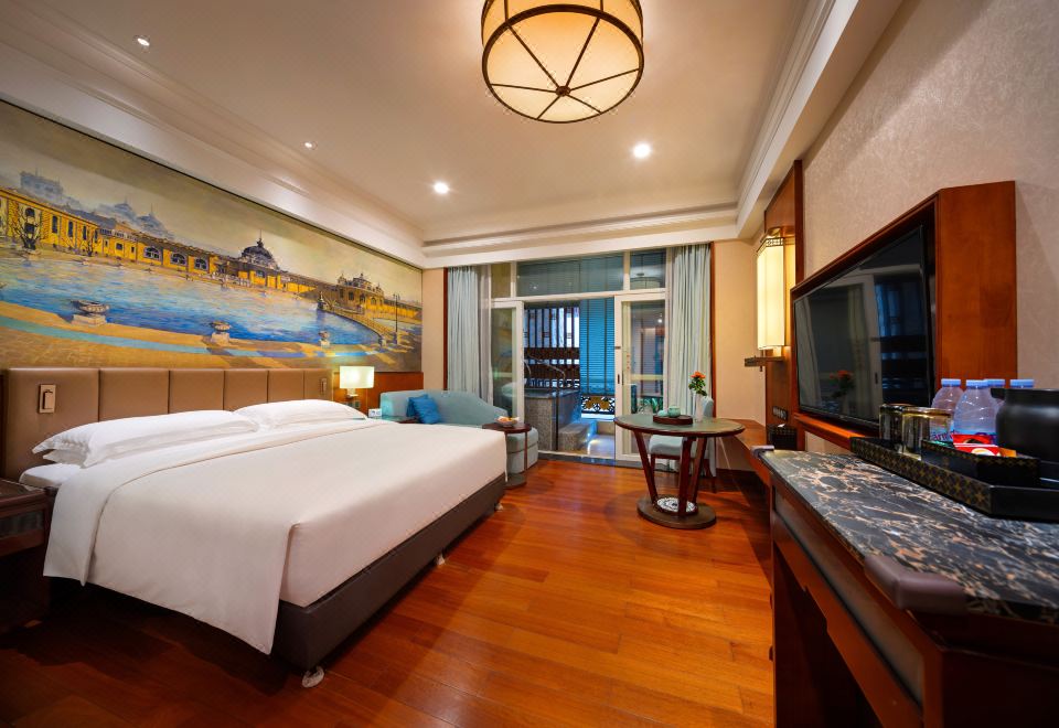 温泉大床房丨獨立泡池丨艾草+生薑葯浴包