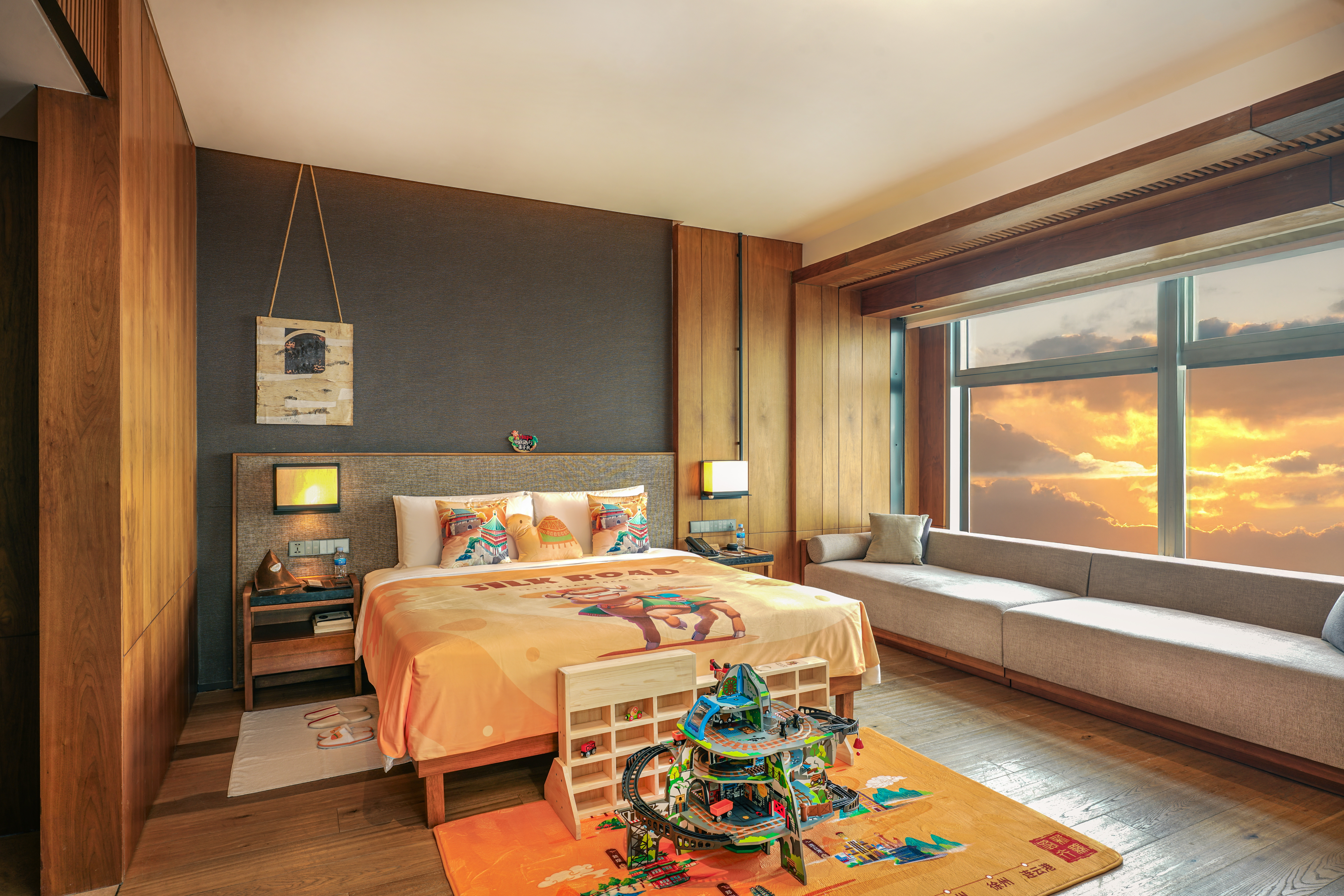 絲綢之路親子主題大床房