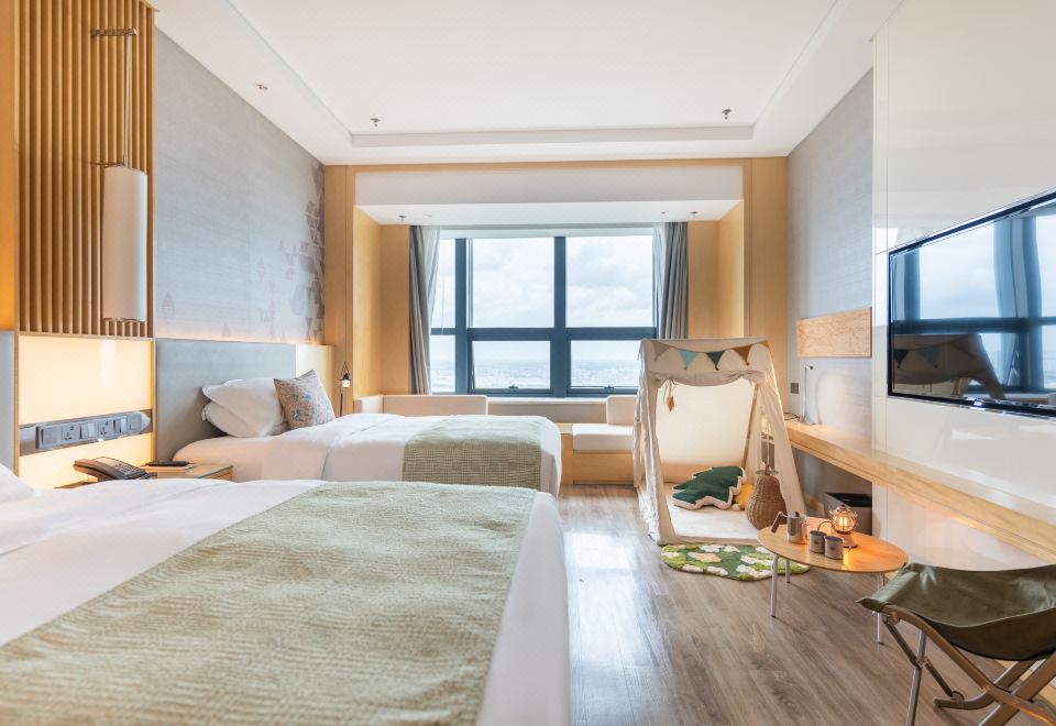 露营主题双床房