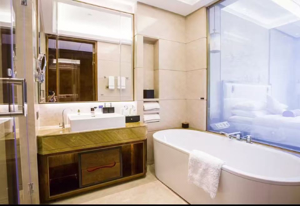 庭院智能按摩双床房