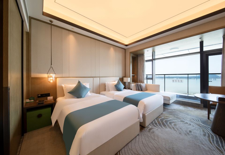 江景商务双床房