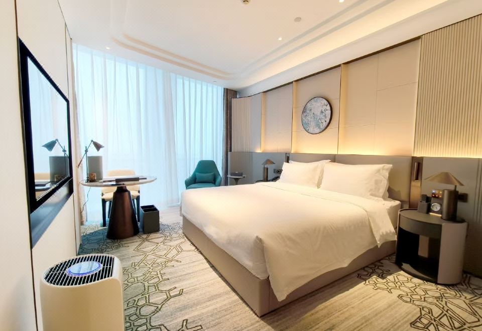 云邸·行政大床房｜百米城景+氧吧蛋+胶囊机+空气机