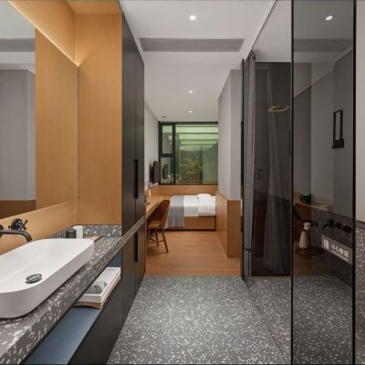 特惠景觀大床房|熱帶植物仙人掌景觀 盈舍輕奢S酒店（深圳蛇口海上世界店）優惠