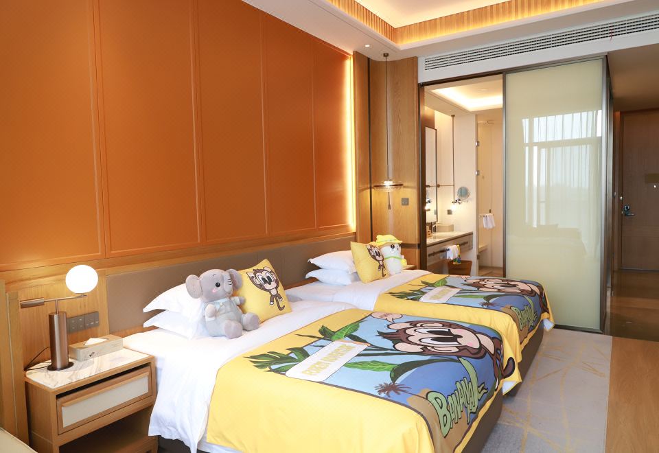 Wyndham Grand Plaza Fuzhou XiangaishanCute Theme Family Twin Room