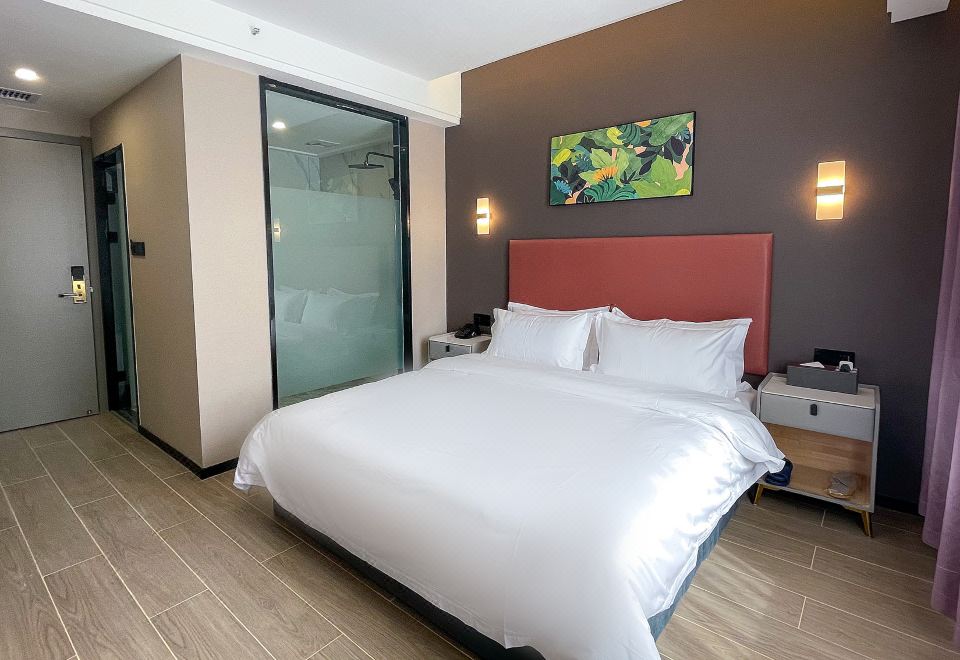 Eaton Shangpin Hotel (Bowen Institute of Technology)Guestroom (Double Bed) (Floor Heating, Tv)