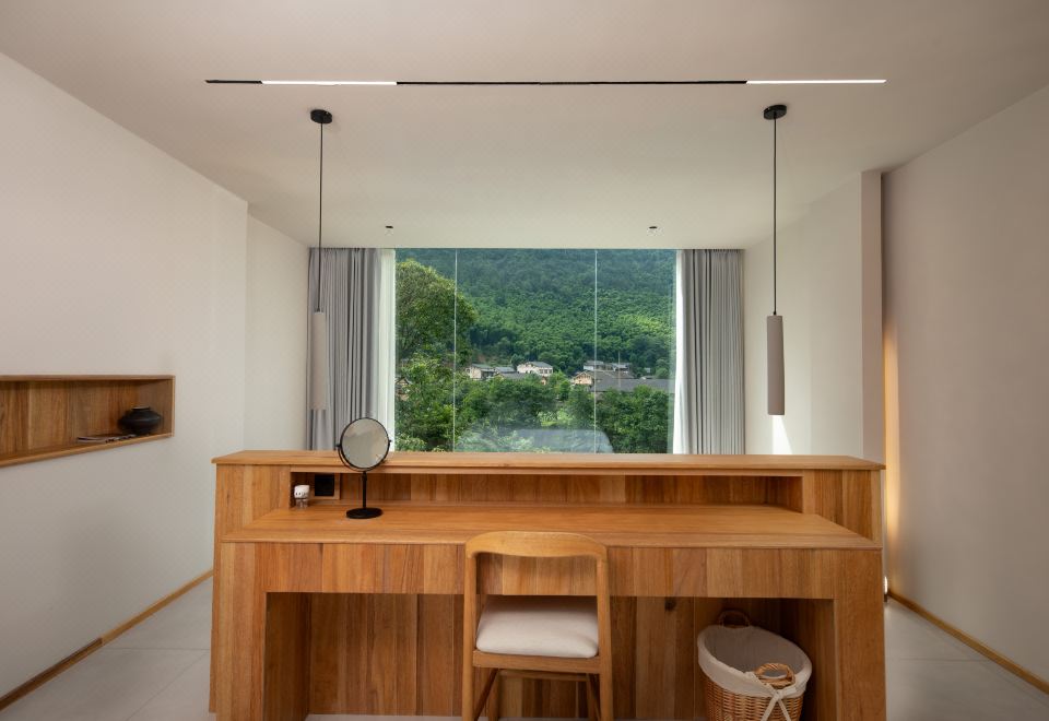 云棲·山景大床房『全屋地暖·悠然賞景丨深泡浴缸』