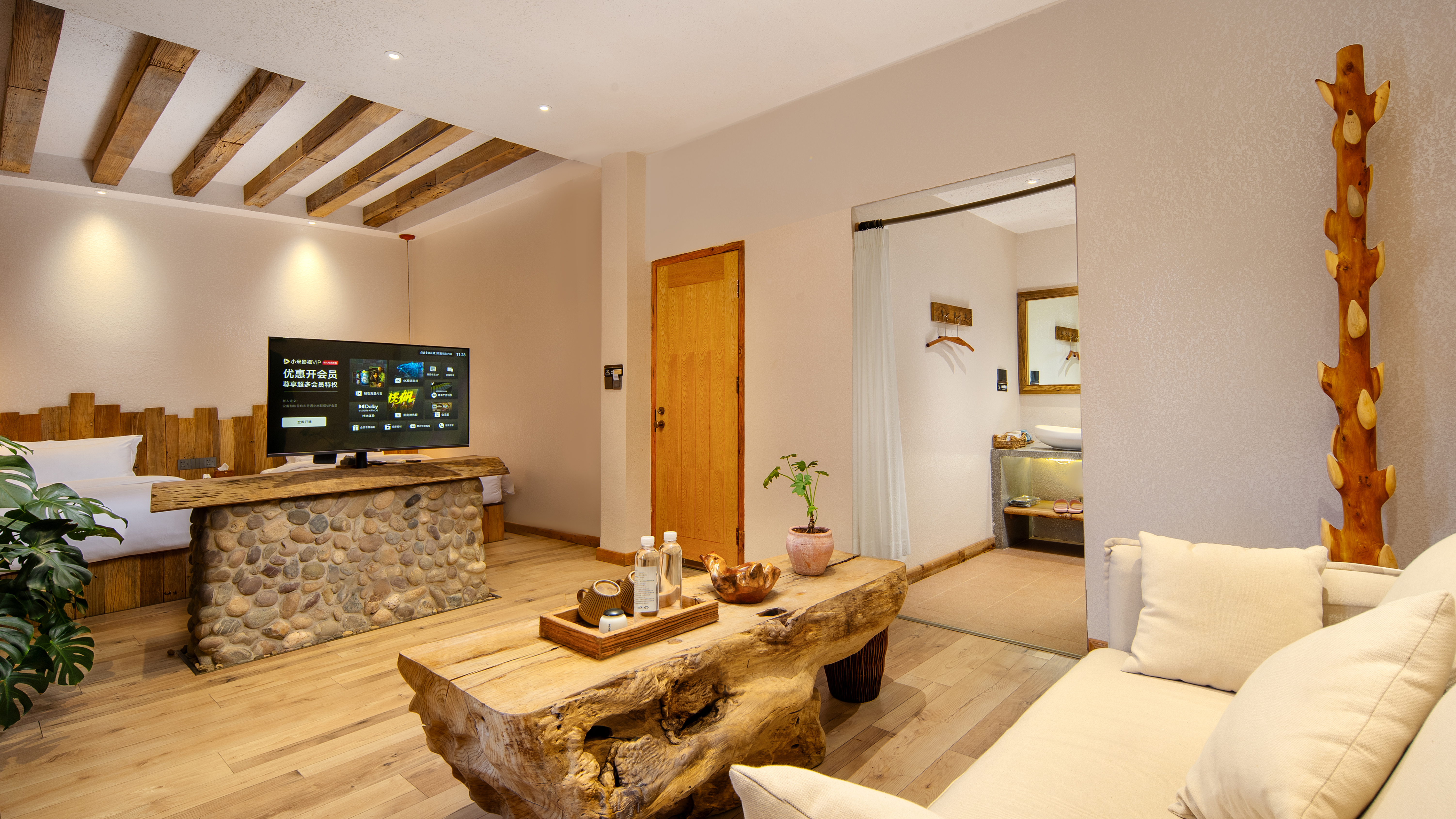 沐秋·家庭双床房