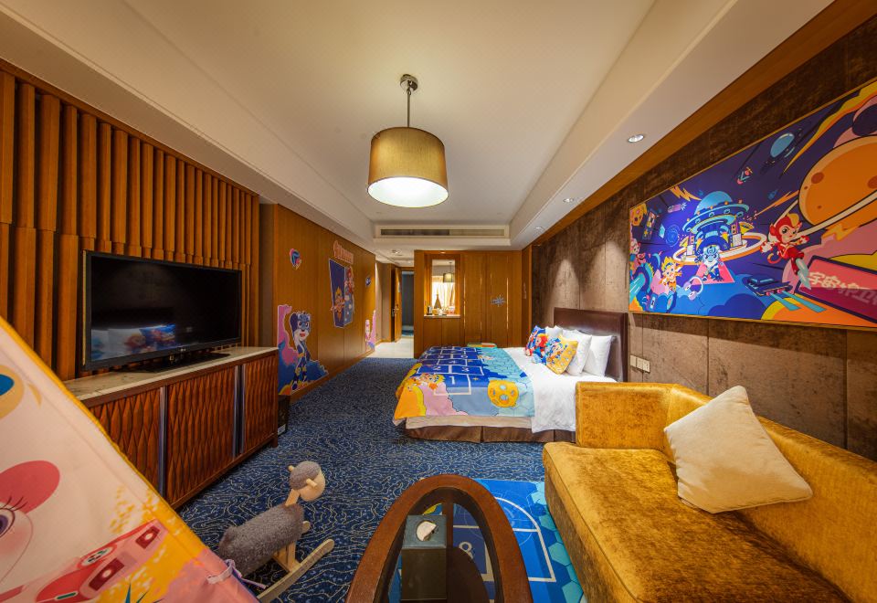 宇宙护衞队亲子大床房