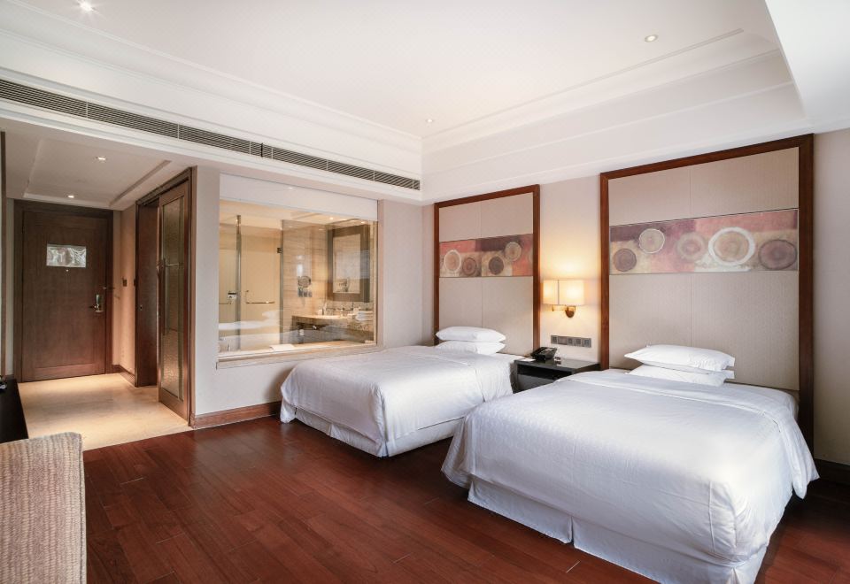 长白山景双床房