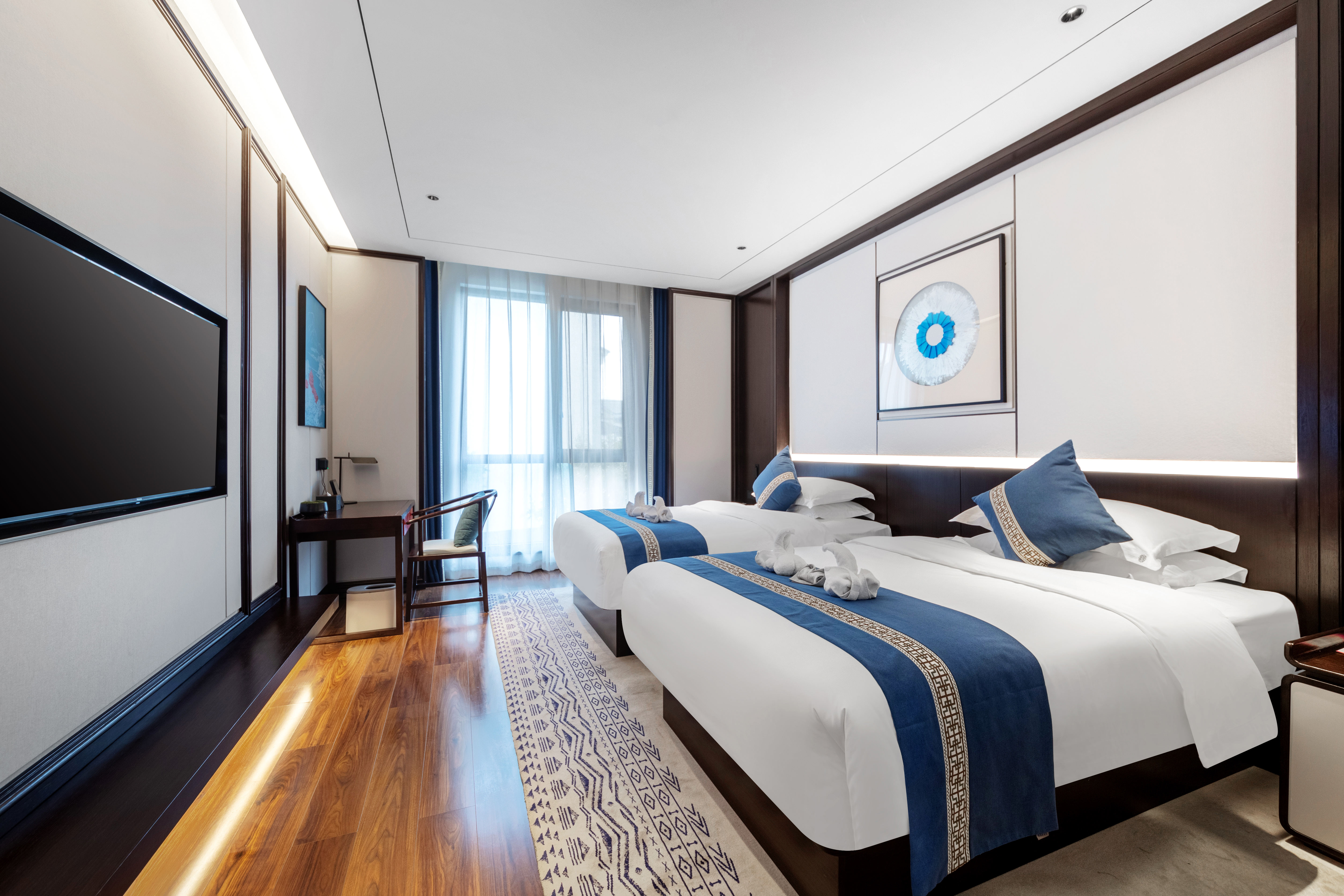 甄选双床房（全屋智能+办公桌+舒适空调）