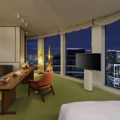 デラックスタワービューキングルーム アンダーズ東京 虎ノ門ヒルズ - ア コンセプト バイ ハイアット クーポン