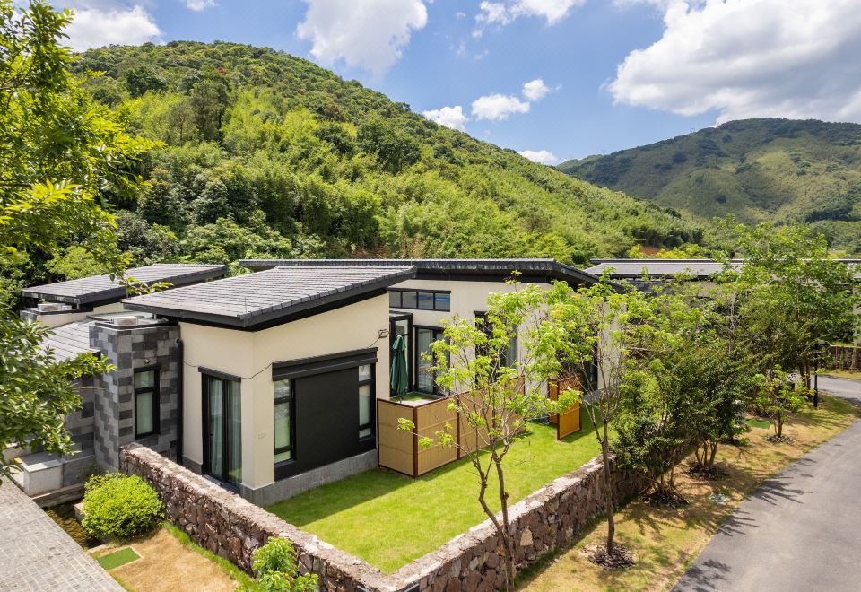 竹巷山景私湯溫泉兩房別墅（私家花園+星空茶室）