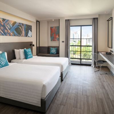 標準雙床房 Cross氛圍曼谷素坤逸飯店優惠