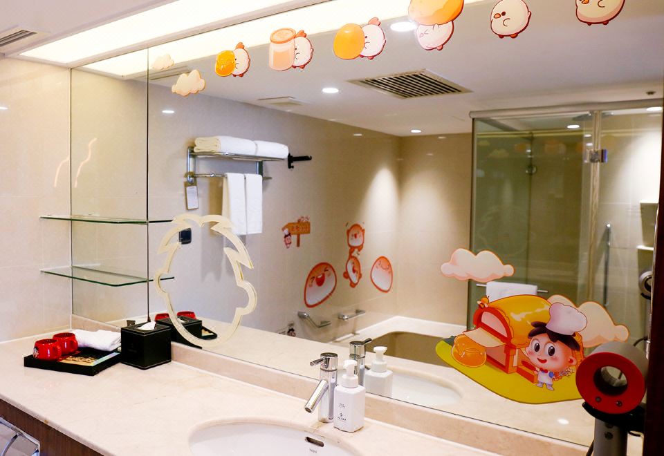 旺仔小馒头亲子主题套房