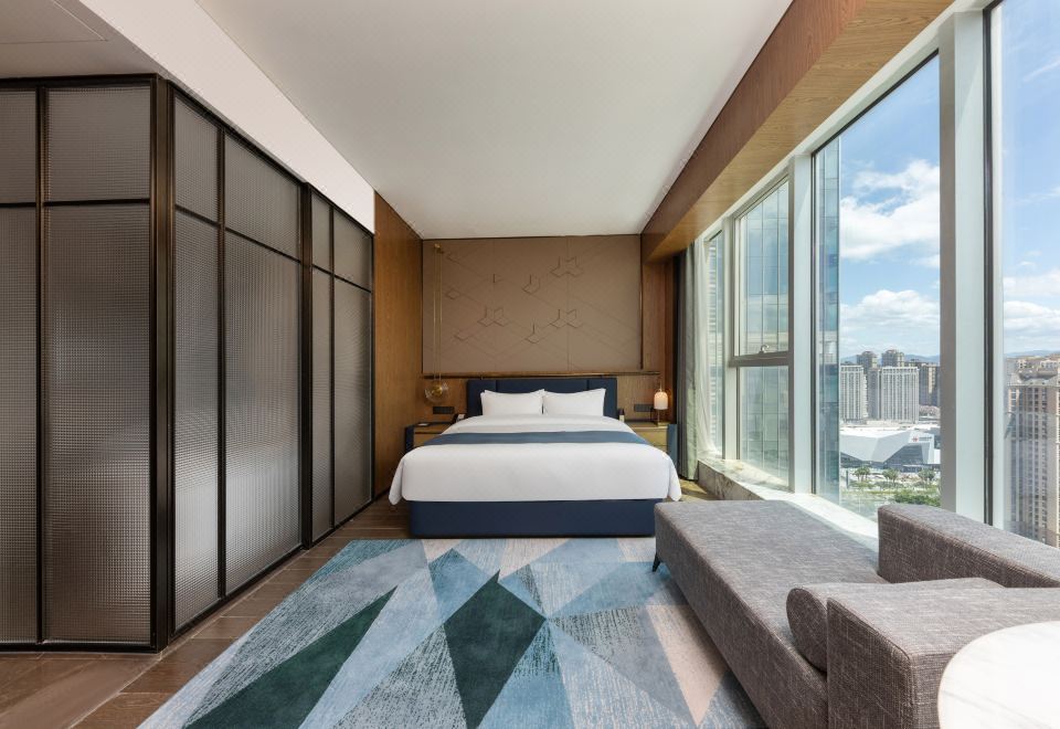 高级城景大床房