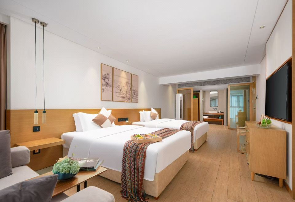 云漫· 觀景雙床房【引景入室+觀景茶臺】