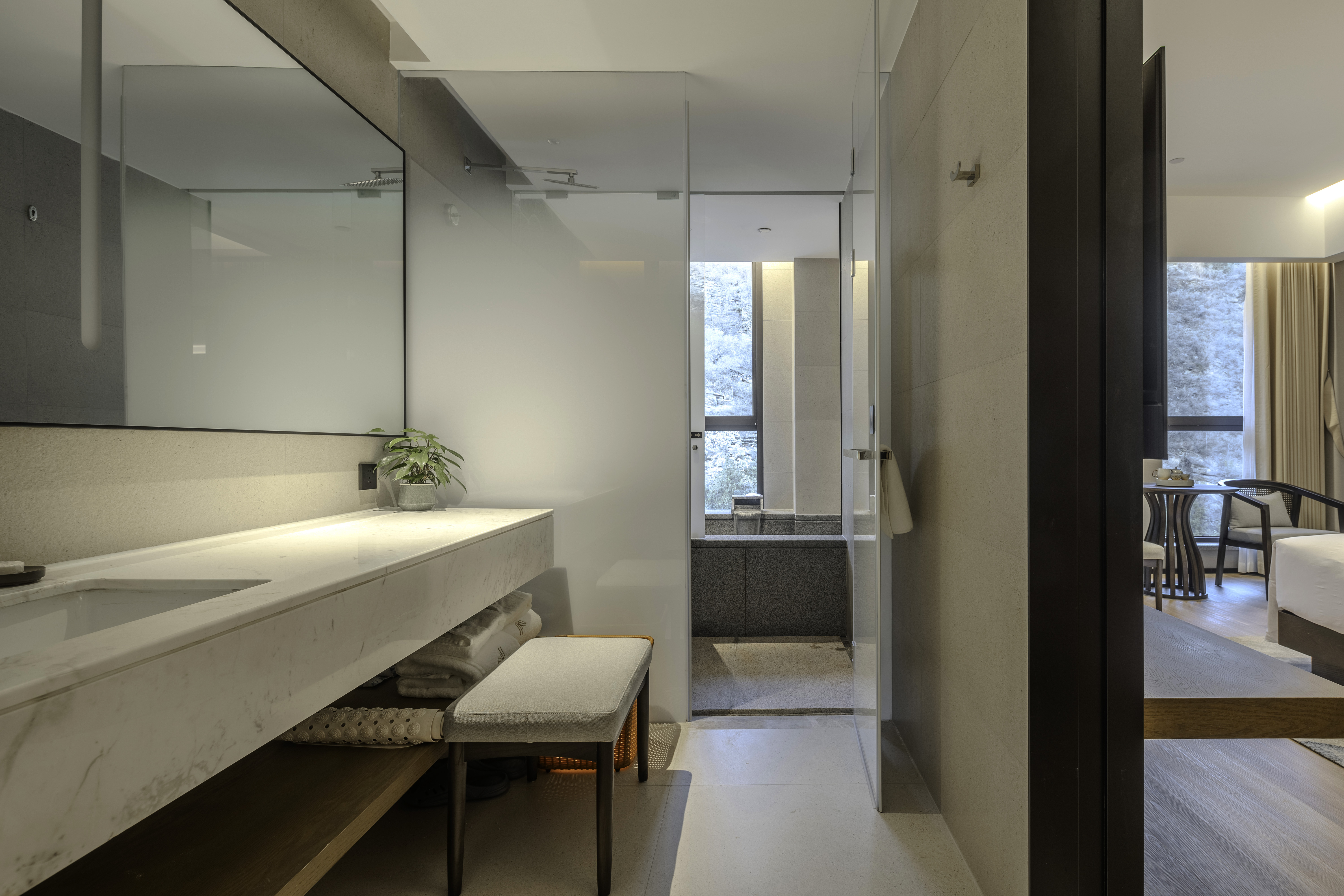 澜境高级大床房-带私汤泡池