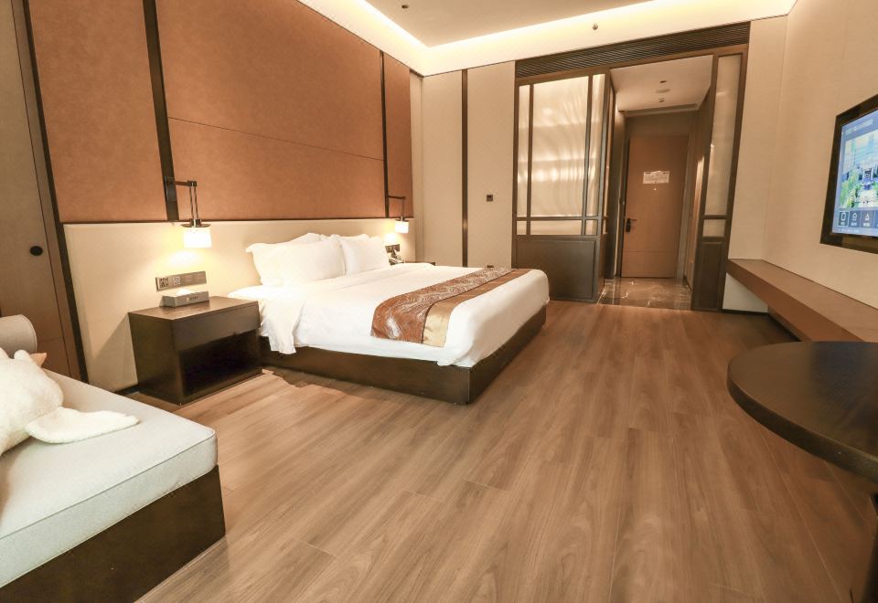 高级城景大床房