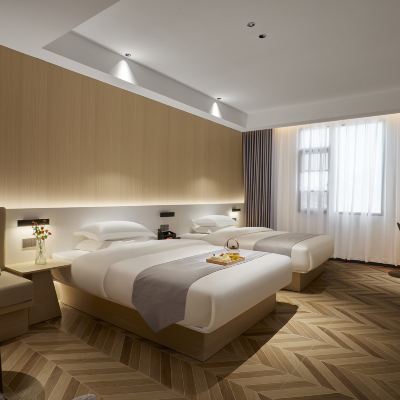 豪華商務雙床房 廈門山尋·崎墅錦院飯店（廈門北站工學院店）優惠