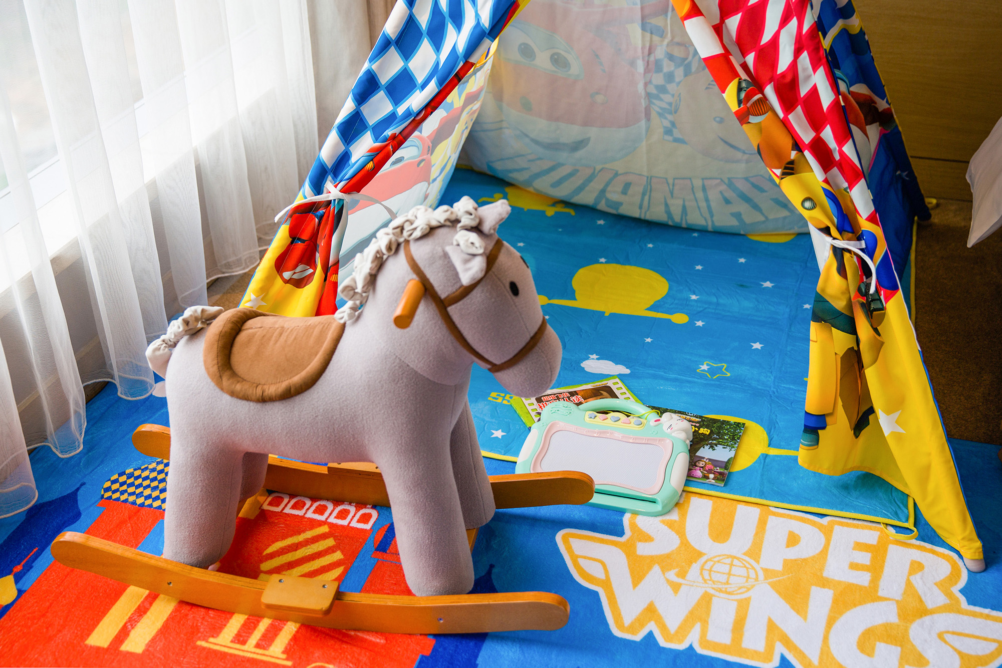 酷芽超级飞侠双床房