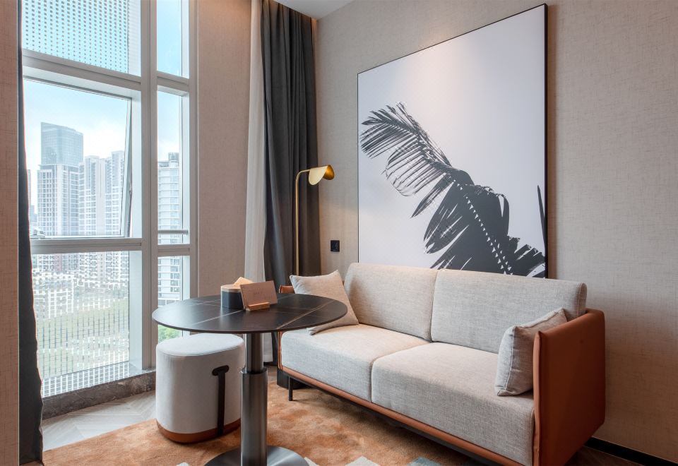 高級大床房【小冰箱+投屏電視+瑜伽墊】