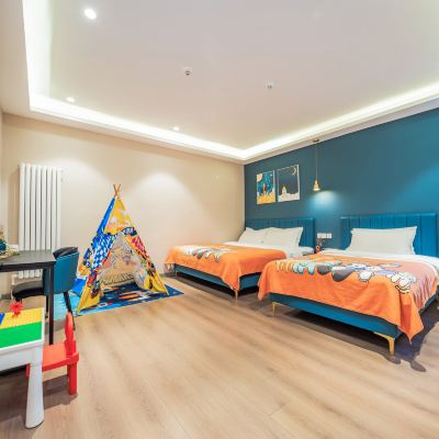 童趣親子房（孩童玩具+孩童帳篷） 梧桐宿·精選設計師飯店（西安鐘鼓樓大差市地鐵站店）優惠