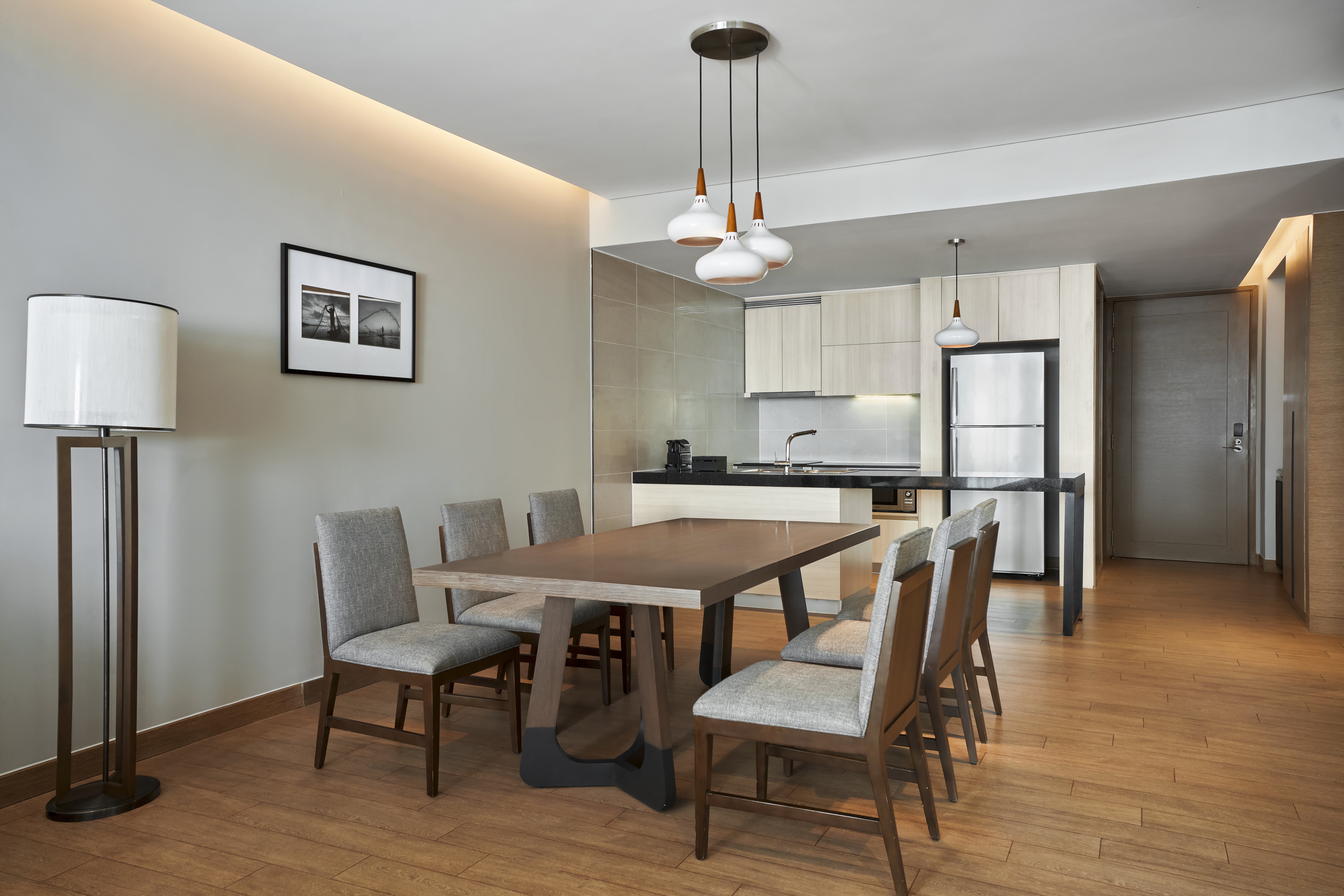 长滩景观公寓（2张特大床+双床）