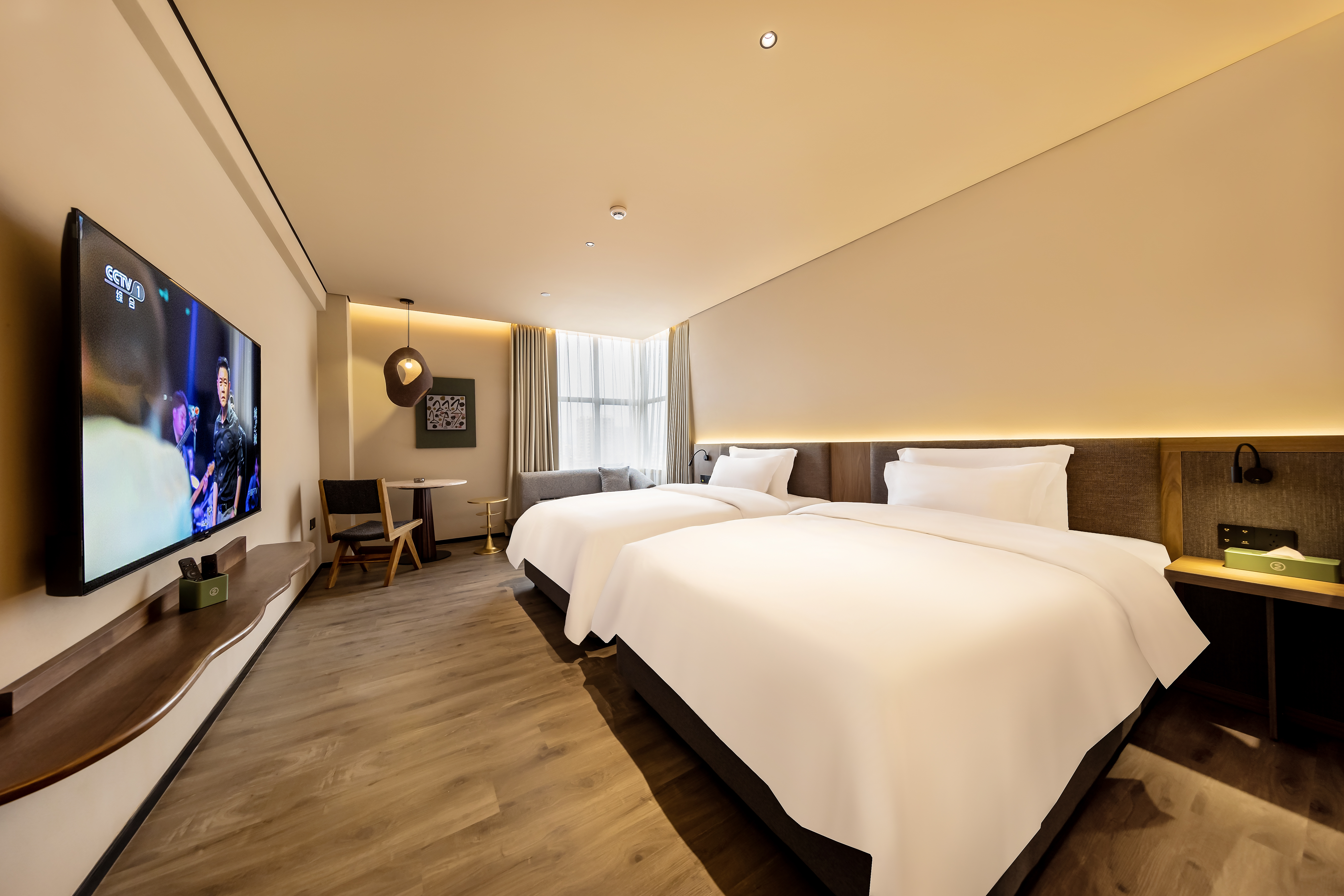 豪华双床房（安静/舒适/逸梦+零压舒眠床垫）