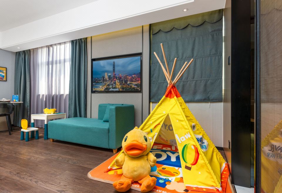 小黄鸭亲子双床套房（亲子之选+温馨布置）