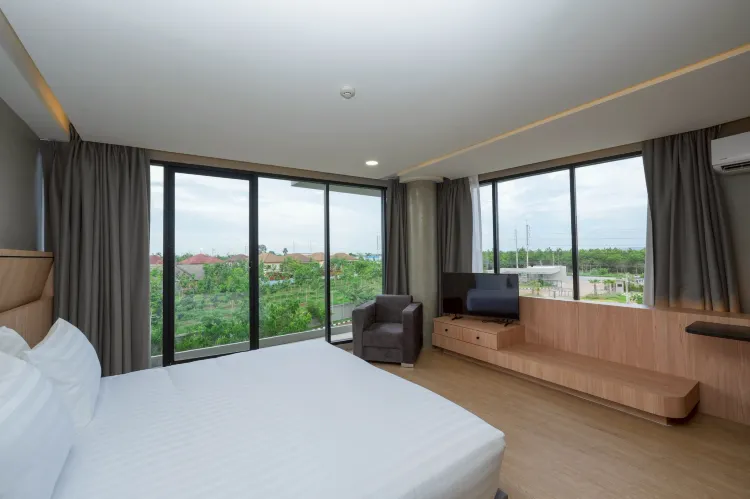 ห้องดีลักซ์เตียงใหญ่