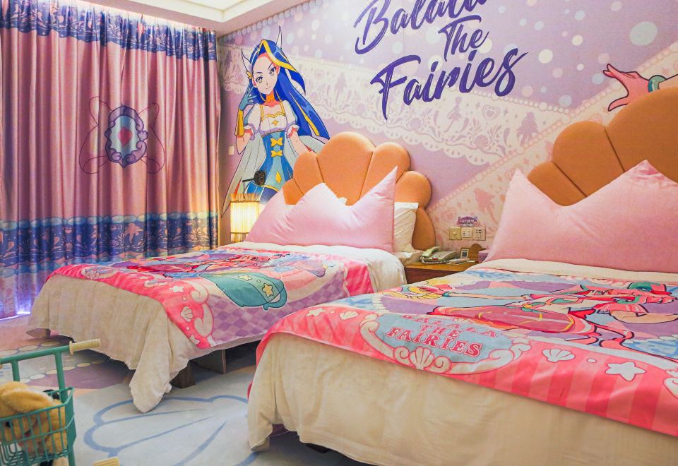 酷芽巴啦啦小魔仙公主双床房-快乐小公主-欢聚家庭房