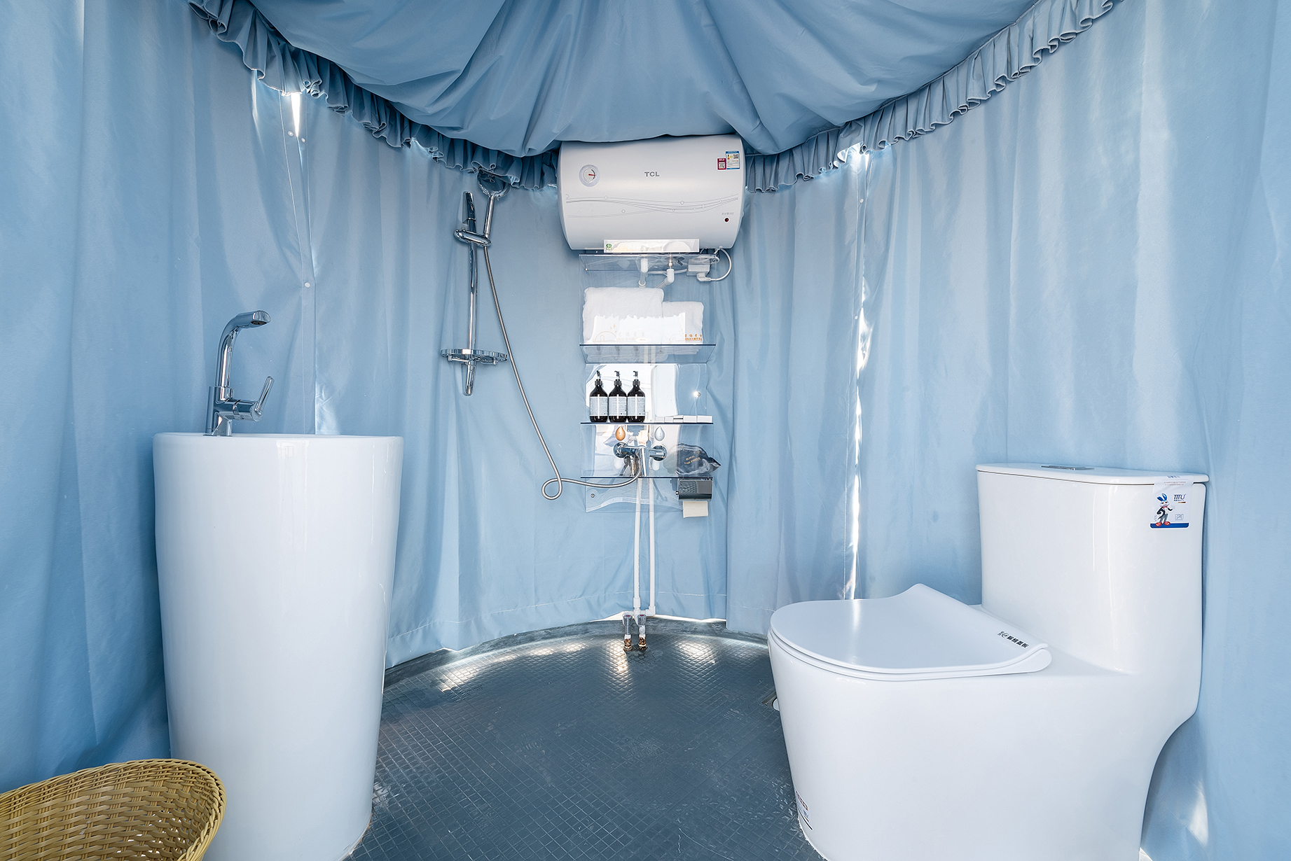 星河枕梦|泡泡屋大床房-透明星空顶+观景望远镜