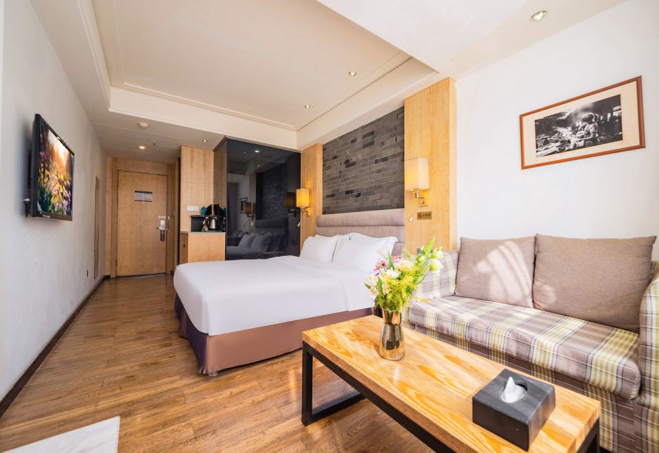 雅致·清雅大床房（雨淋顶喷+乾湿分离+外窗）