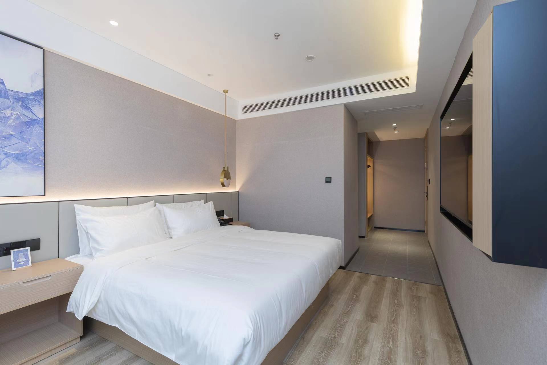 高级大床房（可投屏55寸电视+喜临门床垫+自助洗衣）