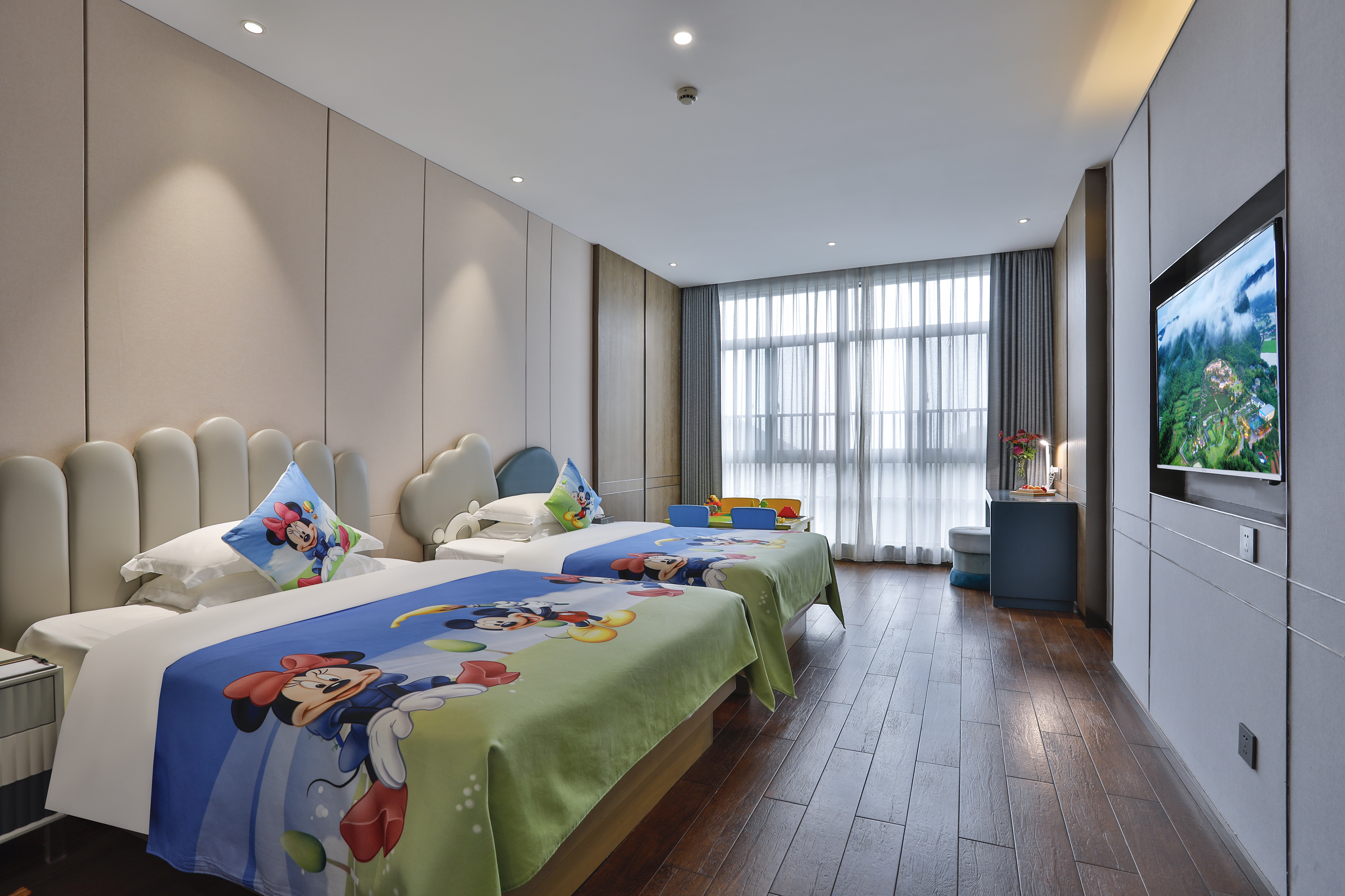 茶园亲子双床房B