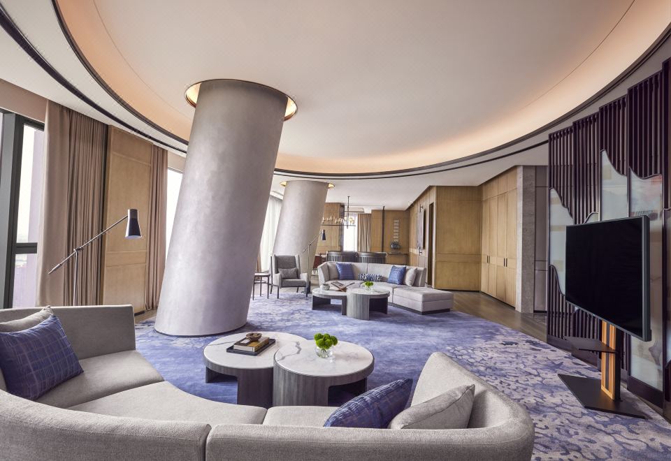 总统套房|270°云端顶层视野+独立聚会厅+厨房