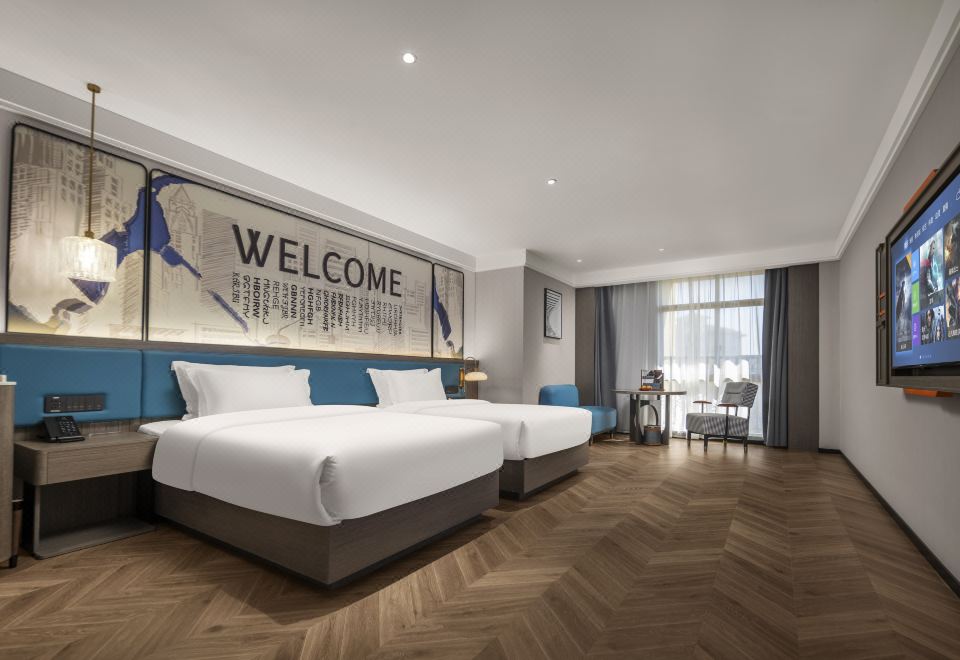 Huangshan Mehood Hotel (Tunxi District Huangshan North Station)Enjoyment · Light Luxury Twin Room