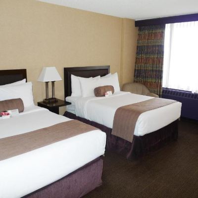 無障礙客房 - 帶2張雙人床 禁煙 卡爾加里市中心華美達酒店優惠