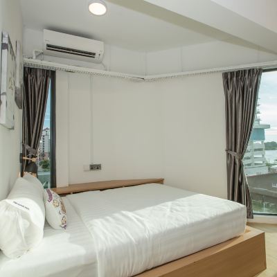 豪華海景房，共用浴室 溫馨海濱旅舍優惠